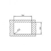 Teka ZENIT RS15 1B 1D R 78 AUTO, Edelstahl-Einbausp�le, Becken links, 115100007