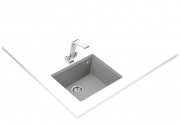 Teka SQUARE 50.40 TG, Tegranit+ Unterbausp�le 60 cm, stone grey, 115230021