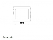 Blanco Etagon 500-F Silgranit PuraDur 2, fl�chenb�ndig, Farbe felsgrau, InFino Ablauf, 526344