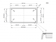 Blanco Zenar 5 S-F Becken rechts, fl�chenb�ndig, Farbe anthrazit, InFino Ablauf, 526049