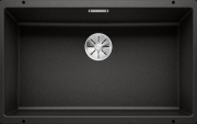 Blanco Subline 700-U Silgranit PuraDur 2, Farbe schwarz, InFino Ablauf, 526001
