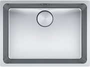 Franke Mythos MYX 110-55 Unterbaubausp�le Edelstahl, Integralablauf, 122.0625.058, 12689