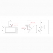 Silverline Epsilon Deluxe 60 cm EPW 610 W Edelstahl Wei�glas Kopffreihaube. Mit 5 Jahren Garantie!
