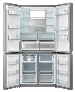 K�ppersbusch FKG 9650.0 E, Side-by-Side K�hl-und Gefrierger�t 91 cm, Edelstahl-Optik, EEK: E, mit 5 Jahren Garantie!