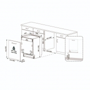 K�ppersbusch GX 6500.0V, Einbau XXL Geschirrsp�lautomat, vollintegrierbar, 60 cm, EEK: E, mit 5 Jahren Garantie!