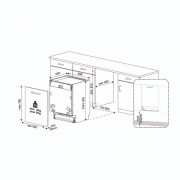 Kppersbusch G 6500.0V, Einbau Geschirrsplautomat, vollintegrierbar, 60 cm, EEK: E, mit 5 Jahren Garantie!