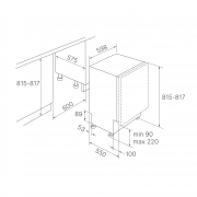 Kppersbusch G 6805.1V, Einbau Geschirrsplautomat, vollintegrierbar, 60 cm, EEK: D, mit 5 Jahren Garantie!