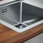 Naber Corno Ora, Einbausp�le mit Abtropffl�che, Becken links, 1014041