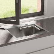 Naber Corno Turno 50, Einbausp�le mit integrierter Armatur, 1041002