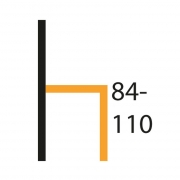 Naber Tablon Dawa K, Hocker, Gestell Edelstahl, Bezug creme, 3038047