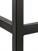 Naber Tablon Daimo 2K, Hocker, Gestell schwarz, Bezug schwarz, 3038137