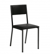 Naber Tablon Sienna 1K Stuhl, Gestell schwarz, Bezug schwarz, 3038171