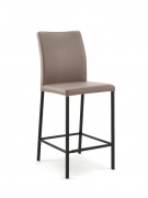 Naber Tablon Borsa 2K Hocker, Gestell schwarz, Bezug taupe, 3038349