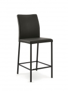 Naber Tablon Borsa 2K Hocker, Gestell schwarz, Bezug dunkelgrau, 3038351