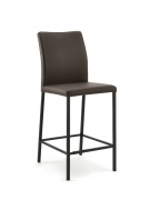 Naber Tablon Borsa 2K Hocker, Gestell schwarz, Bezug schlamm, 3038352