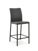 Naber Tablon Borsa 2K Hocker, Gestell schwarz, Bezug hellgrau, 3038353