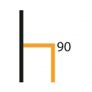 Naber Tablon Zest 1K Stuhl, Gestell Edelstahl, Bezug schwarz, 3035436