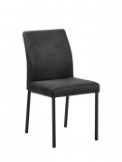 Naber Tablon Barile 1WS Stuhl, Gestell schwarz, Bezug dunkelgrau, 3038323