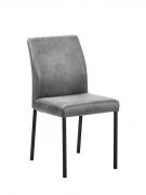 Naber Tablon Barile 1WS Stuhl, Gestell schwarz, Bezug hellgrau, 3038324