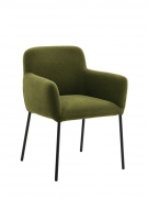 Naber Tablon Posto S Stuhl, Gestell schwarz, Bezug gr�n, 3037441