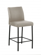 Naber Tablon Barile 2L Hocker, Gestell schwarz, Bezug Echtleder mastic, 3038153