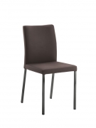 Naber Tablon Borsa 1L Stuhl, Gestell schwarz, Bezug Echtleder caffee, 3038436