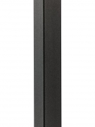 Naber Tablon Barile 1L Stuhl, Gestell schwarz, Bezug Echtleder schwarz, 3038380