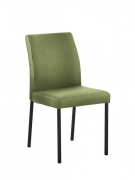 Naber Tablon Barile 1L Stuhl, Gestell schwarz, Bezug Echtleder gr�n, 3038385
