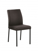 Naber Tablon Barile 1L Stuhl, Gestell schwarz, Bezug Echtleder caffee, 3038386