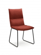 Naber Tablon Mila S Stuhl, Gestell schwarz, Bezug rot, 3038282