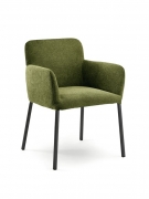 Naber Tablon Jole S Stuhl, Gestell schwarz, Bezug gr�n, 3038251