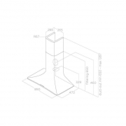 Elica Sweet IVORY/F/85+CAM Wandhaube elfenbein, PRF0167322. Mit 5 Jahren Garantie!
