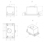 Novy Crystal L�fterbaustein 26050, Glas weiss, 60 cm, mit 5 Jahren Garantie