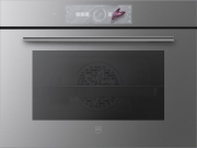 V-ZUG Combair V2000 45, Einbau-Backofen, Spiegelglas platinum, 2104800008, 5 JAHRE GARANTIE