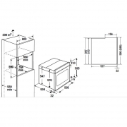 Kppersbusch BP 6850.0 S3, Backofen schwarz / Silver Chrome, mit 5 Jahren Garantie!