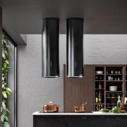 Falmec Polar IS 35, schwarz, 35 cm, Inselhaube, mit 5 Jahren Garantie