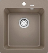 Blanco Naya 45 Silgranit PuraDur 2, Farbe tartufo, 526576