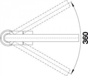 Blanco Mila schwarz matt, 526657