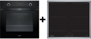 Constructa CX5VI602, Backofen-/Kochfeld-Set, CA427255 + CF4A60062, EEK: A, mit 5 Jahren Garantie!