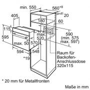 Constructa CX3BS601, Backofen-/Kochfeld-Set, CA321255 + CF1K00050, EEK: A, mit 5 Jahren Garantie!