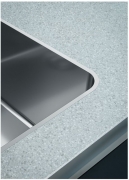 Franke Mythos MYX 211 A-86 SlimTop, Flachrand, Edelstahl geb�rstet, Becken rechts, 127.0642.000