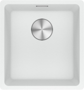 Franke Maris MRG 210/110-37 Fragranit+, fl�chenb�ndig Unterbau, Druckknopfventil, Glacier, 114.0658.188