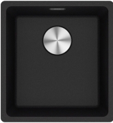 Franke Maris MRG 210/110-37 Fragranit+, fl�chenb�ndig Unterbau, Handbet�tigung, Onyx, 114.0658.191