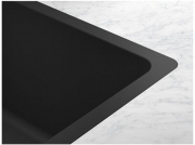 Franke Maris MRG 210/110-37 A Fragranit+, fl�chenb�ndig Unterbau, Armaturenbank, Handbet�tigung, Black matt, 114.0659.053