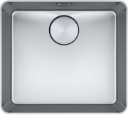 Franke Mythos MYX 210-45 Einbaubecken, Edelstahl, Handbet�tigung, 127.0658.064