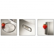 Franke Mythos MYX 210-34 Einbaubecken, Edelstahl, Handbet�tigung, 127.0658.065