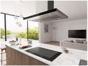 Franke T-shape Avant-silence Insel�- FTLN I H45 X/BK GLAS A90 Inselhaube Edelstahl, Glas schwarz, 325.0657.268, Mit 5 Jahren Garantie!