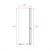Teka RFD 77820 SS EU, K�hl-Gefrierkombination French Door, Edelstahl Finish, 190 cm, 113430005, mit 5 Jahren Garantie!
