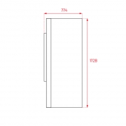 Teka RLF 74920 SS EU, Side by Side K�hl-Gefrierkombination, Edelstahl, 179 cm, 113430011, mit 5 Jahren Garantie!