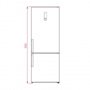 Teka RBF 78720 SS EU, K�hl-Gefrierkombination, 192 cm, Edelstahl-Finish, 113400002, mit 5 Jahren Garantie!